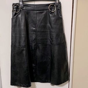 Leather Skirt